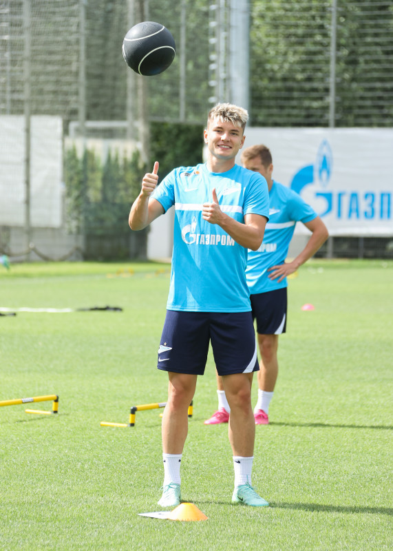 Тренировка «Зенита» перед матчем с «Химками»