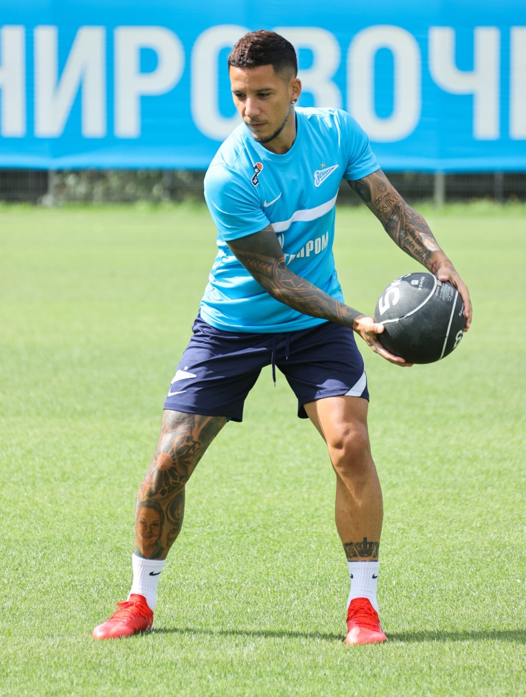 Тренировка «Зенита» перед матчем с «Химками»