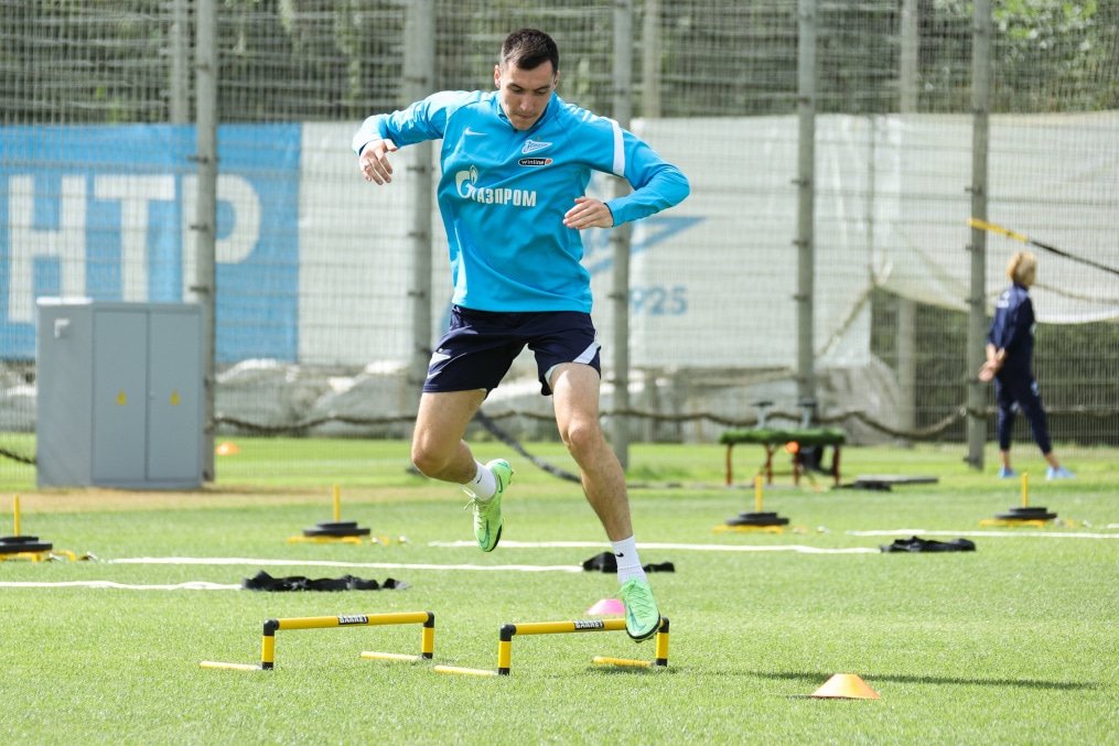 Тренировка «Зенита» перед матчем с «Химками»