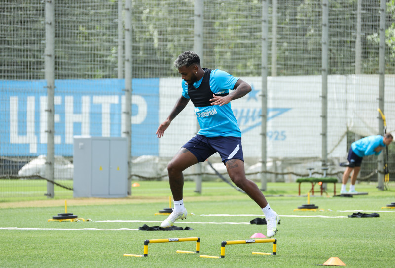 Тренировка «Зенита» перед матчем с «Химками»