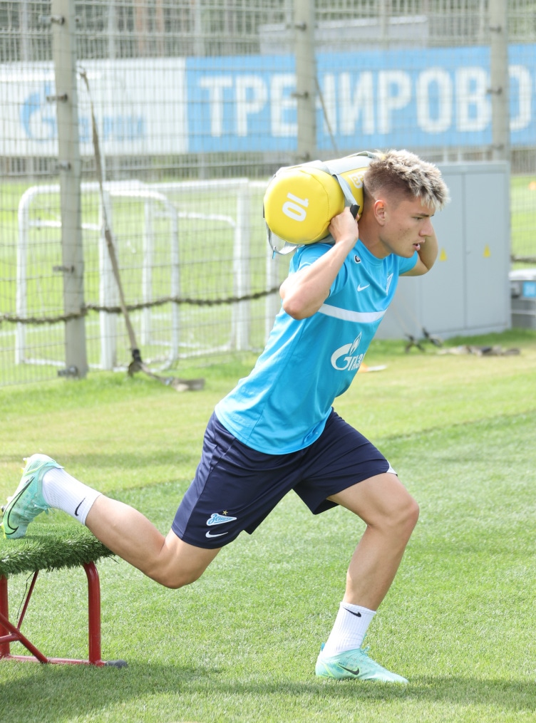 Тренировка «Зенита» перед матчем с «Химками»