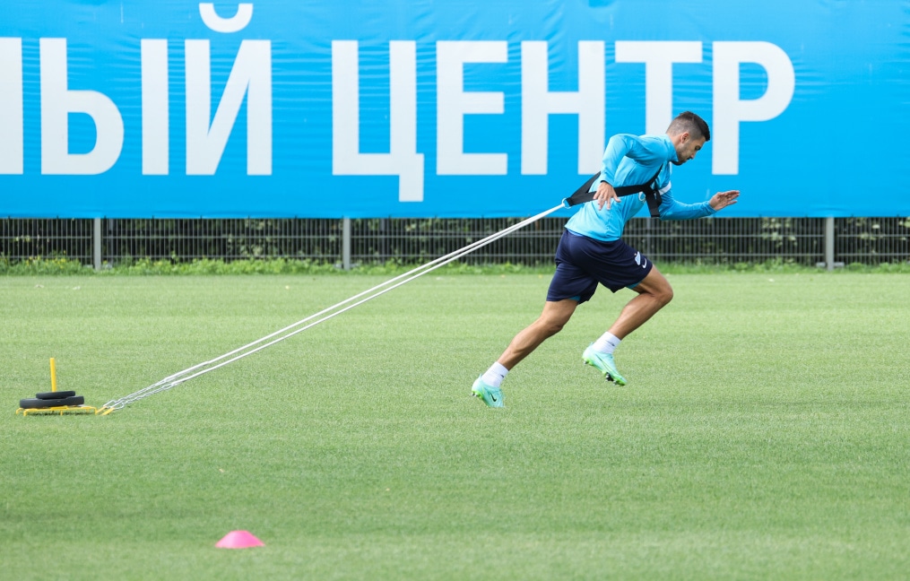 Тренировка «Зенита» перед матчем с «Химками»