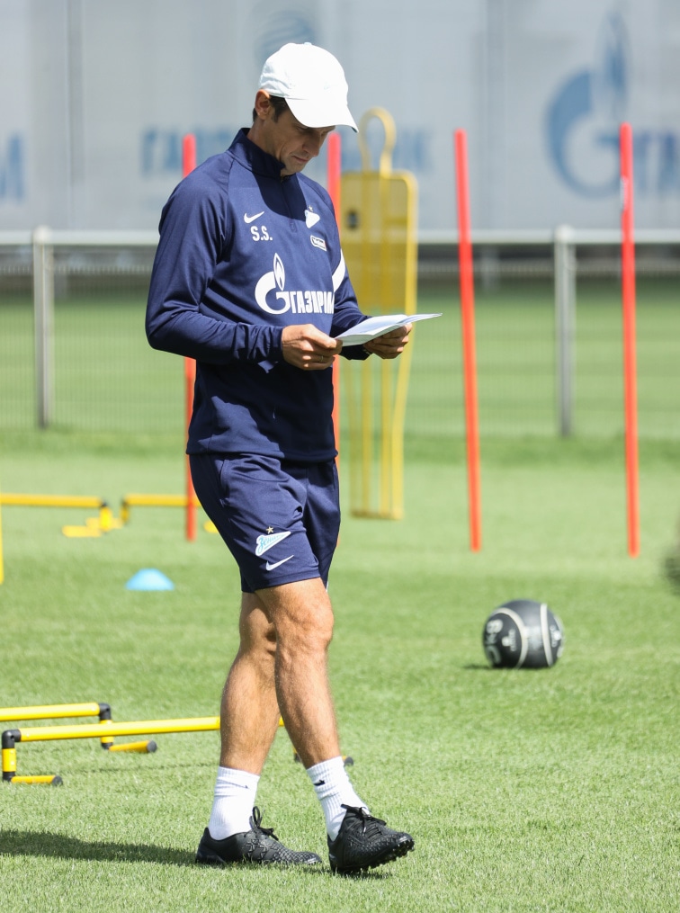 Тренировка «Зенита» перед матчем с «Химками»