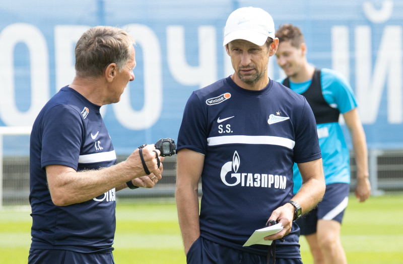 Тренировка «Зенита» перед матчем с «Ростовом»