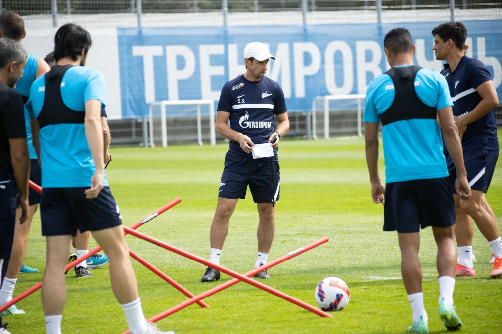 Тренировка «Зенита» перед матчем с «Ростовом»