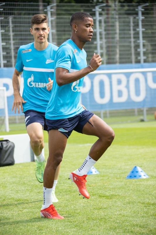 Тренировка «Зенита» перед матчем с «Ростовом»