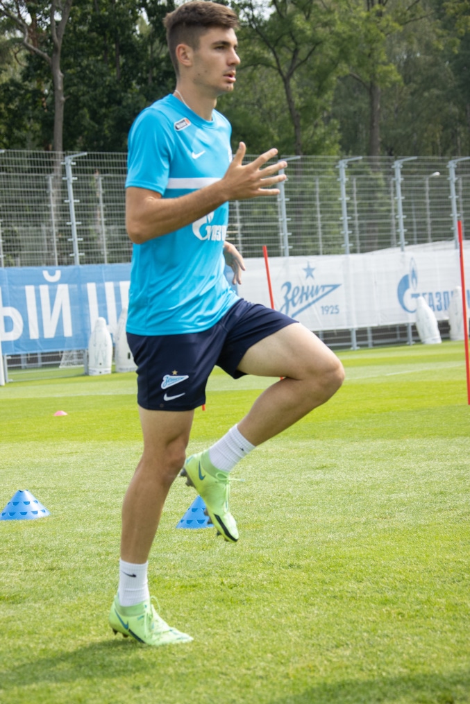 Тренировка «Зенита» перед матчем с «Ростовом»