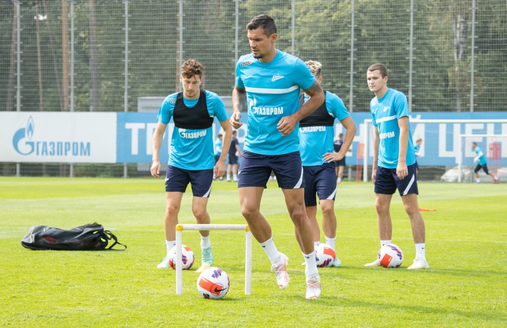 Тренировка «Зенита» перед матчем с «Ростовом»