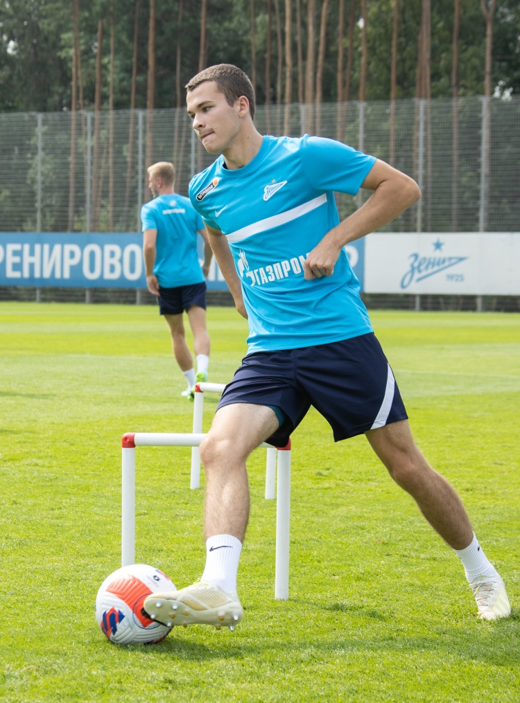 Тренировка «Зенита» перед матчем с «Ростовом»