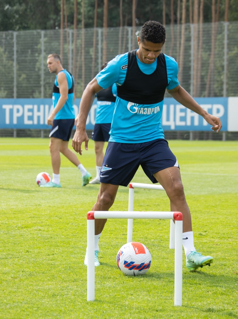 Тренировка «Зенита» перед матчем с «Ростовом»