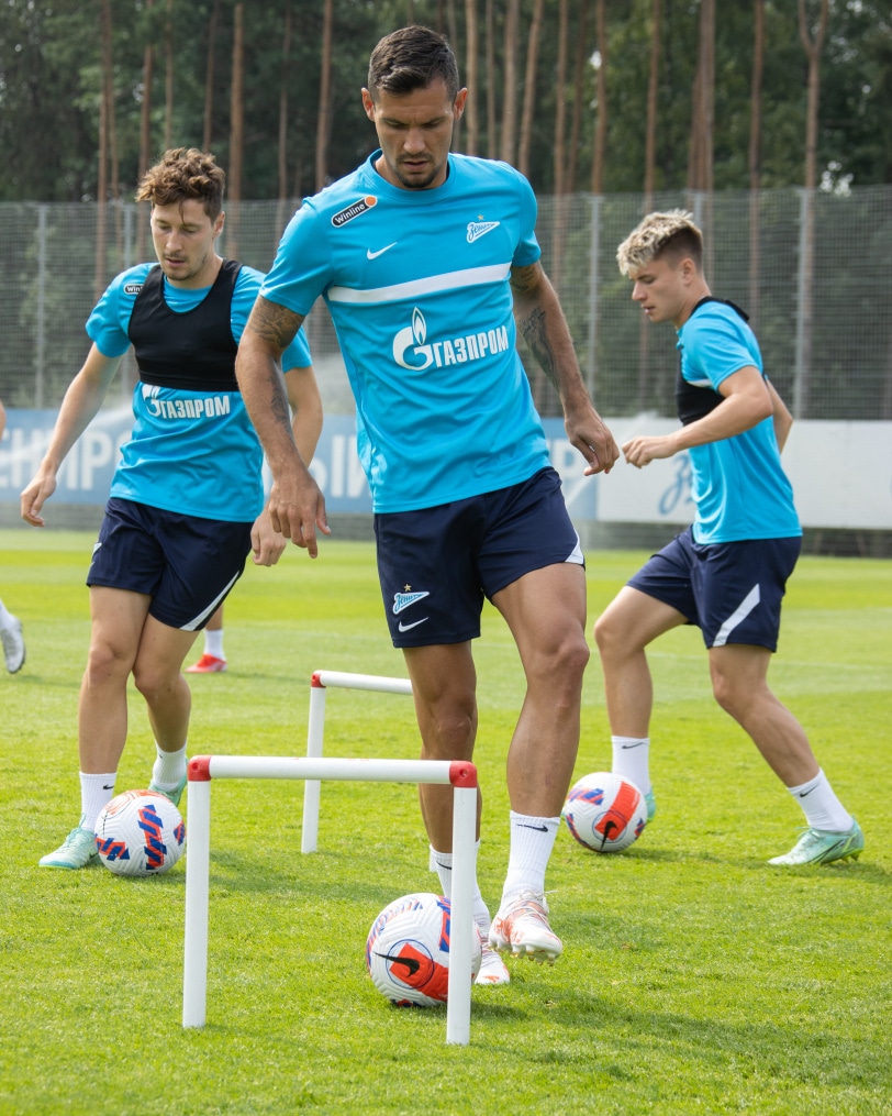 Тренировка «Зенита» перед матчем с «Ростовом»
