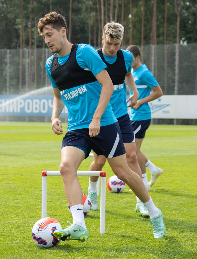 Тренировка «Зенита» перед матчем с «Ростовом»