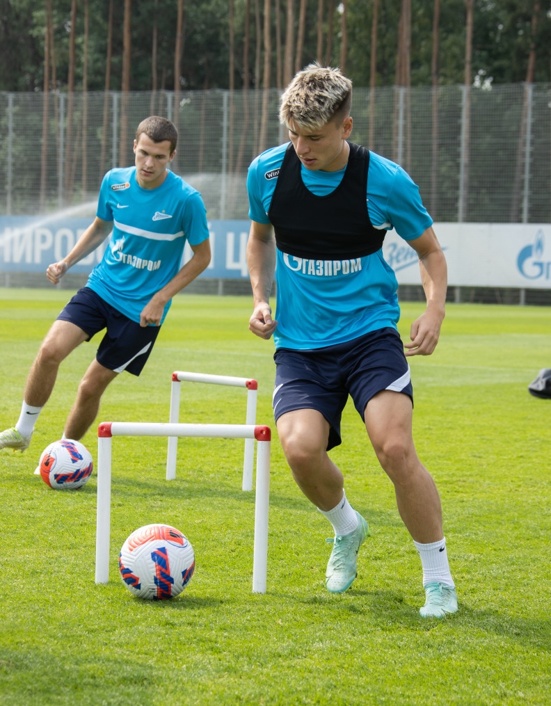 Тренировка «Зенита» перед матчем с «Ростовом»