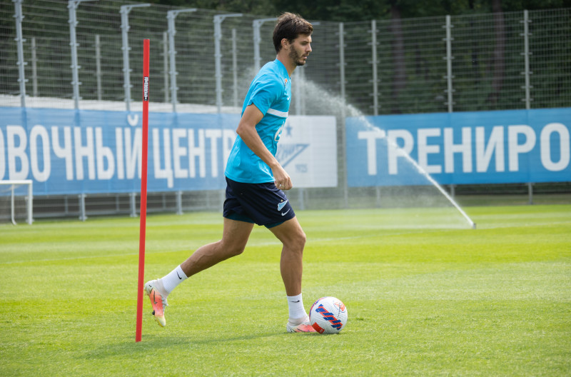 Тренировка «Зенита» перед матчем с «Ростовом»