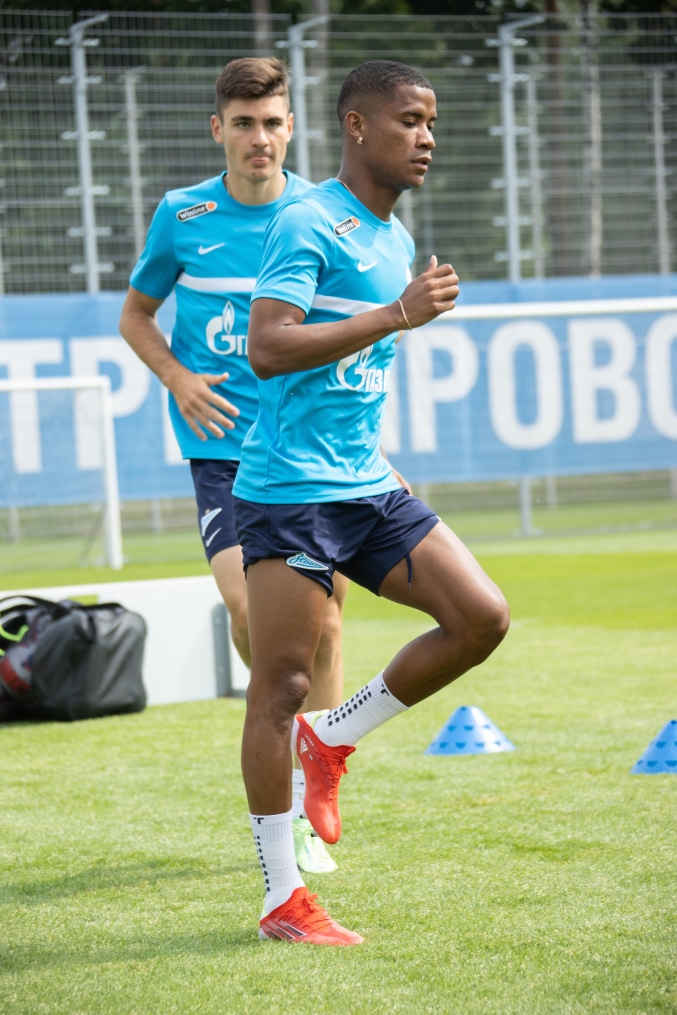 Тренировка «Зенита» перед матчем с «Ростовом»