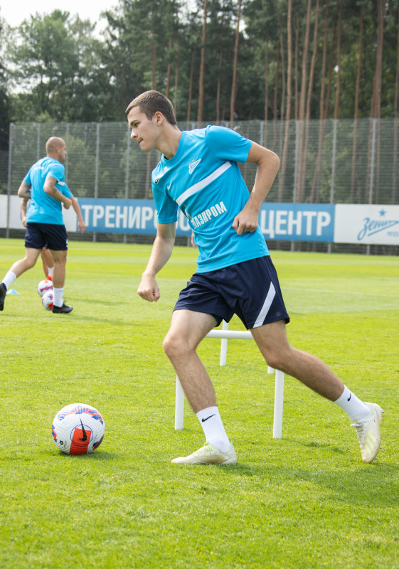 Тренировка «Зенита» перед матчем с «Ростовом»