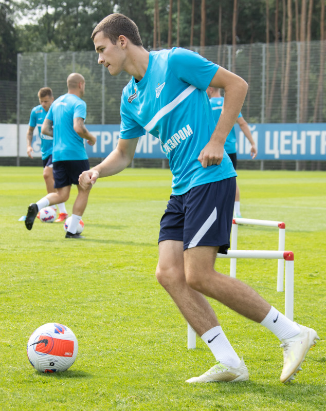 Тренировка «Зенита» перед матчем с «Ростовом»
