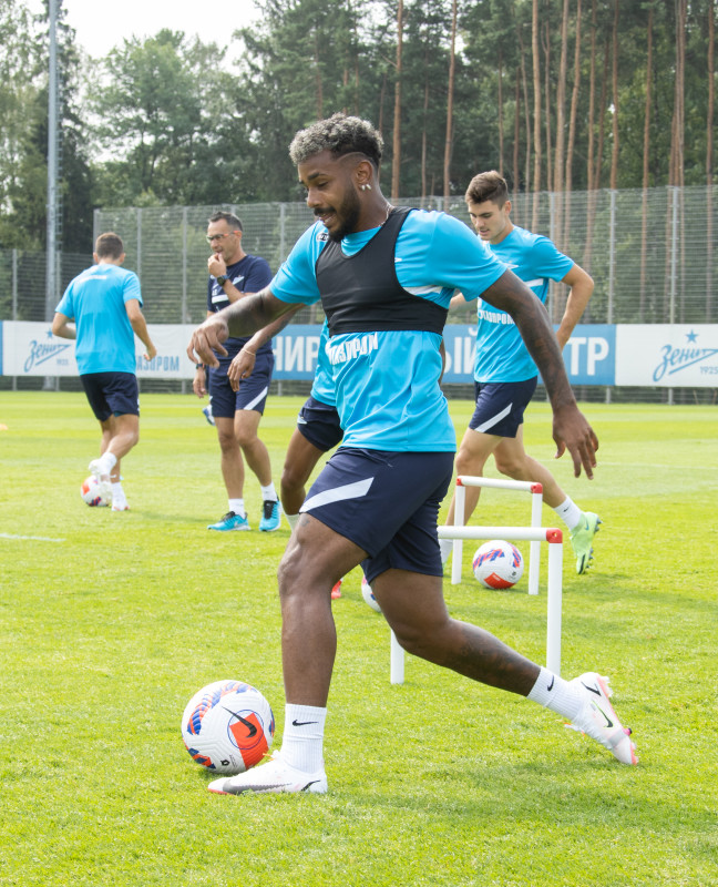 Тренировка «Зенита» перед матчем с «Ростовом»