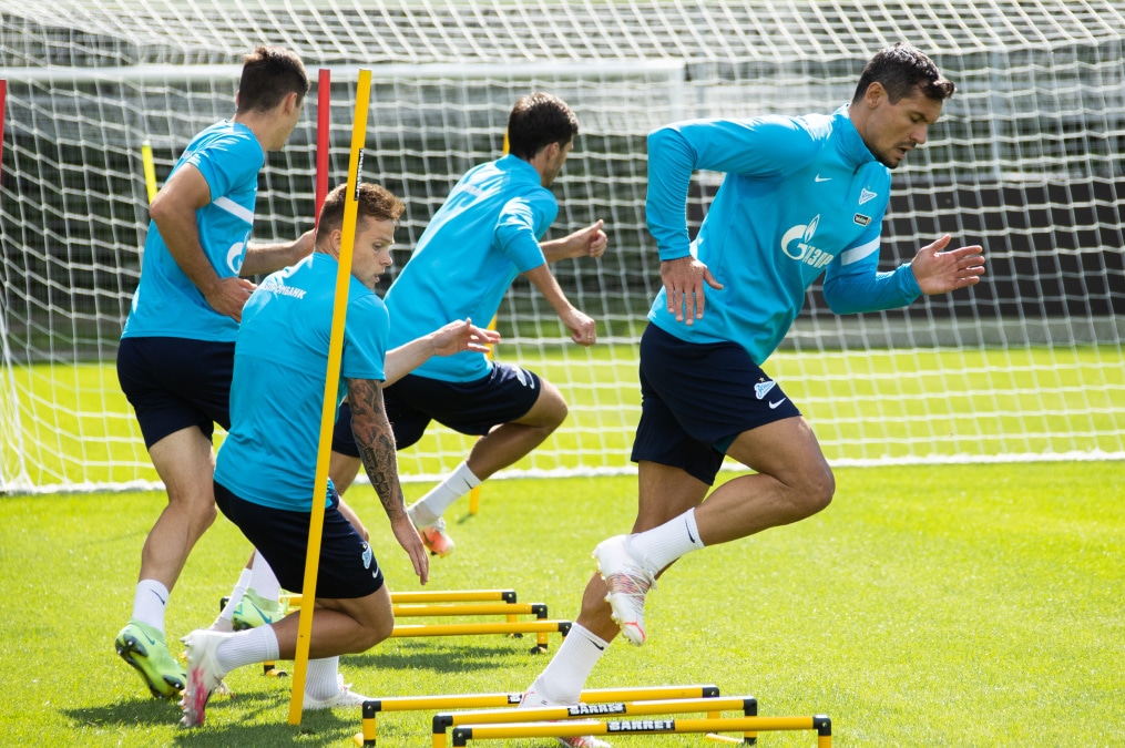 Тренировка «Зенита» перед матчем с «Краснодаром»