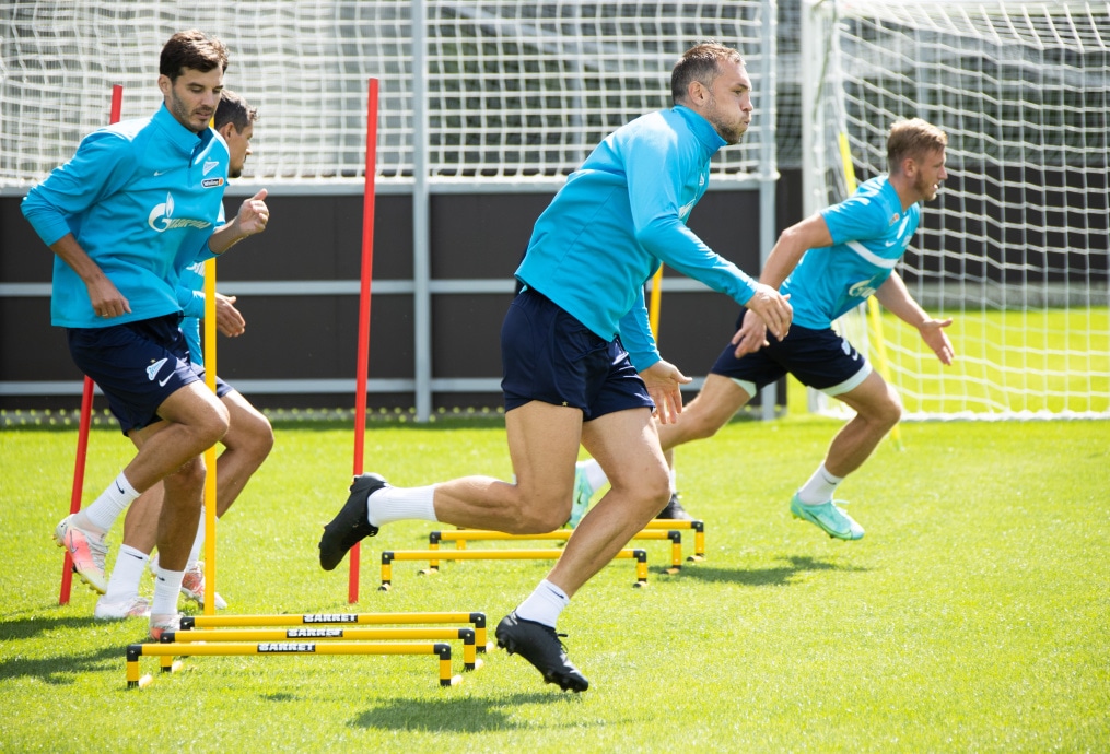 Тренировка «Зенита» перед матчем с «Краснодаром»