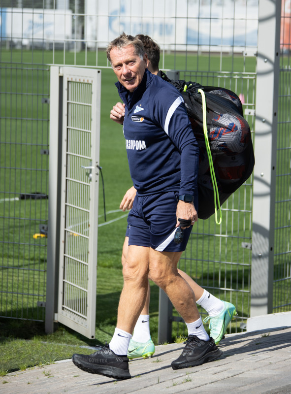 Тренировка «Зенита» перед матчем с «Краснодаром»