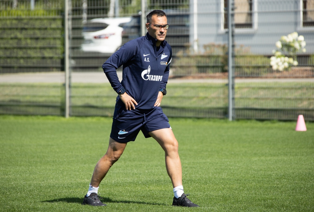 Тренировка «Зенита» перед матчем с «Краснодаром»