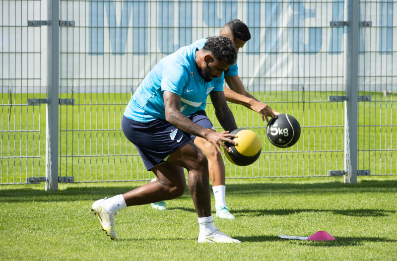 Тренировка «Зенита» перед матчем с «Краснодаром»