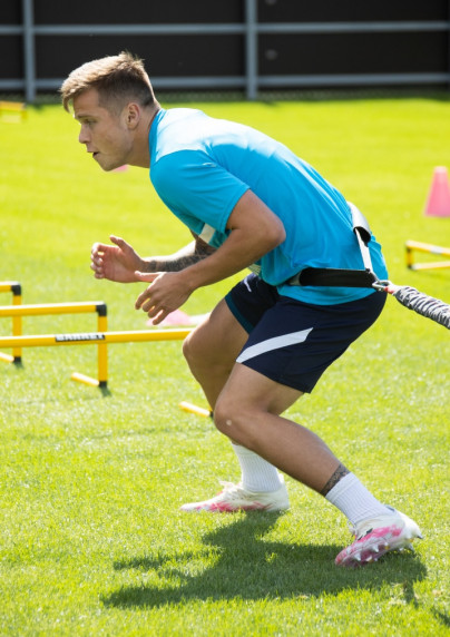 Тренировка «Зенита» перед матчем с «Краснодаром»