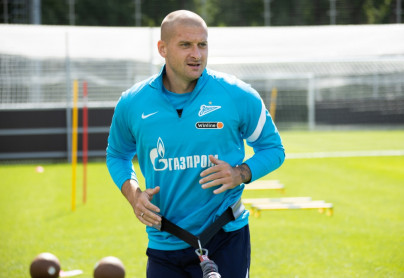Тренировка «Зенита» перед матчем с «Краснодаром»