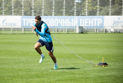Тренировка «Зенита» перед матчем с «Краснодаром»