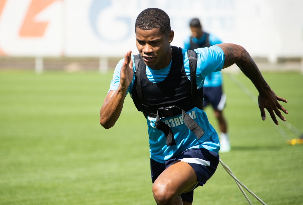 Тренировка «Зенита» перед матчем с «Краснодаром»