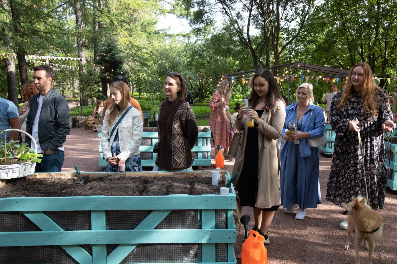 Открытие большого городского огорода