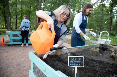 Открытие большого городского огорода