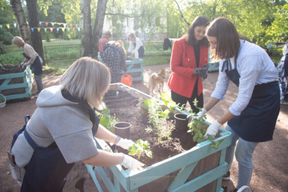 Открытие большого городского огорода