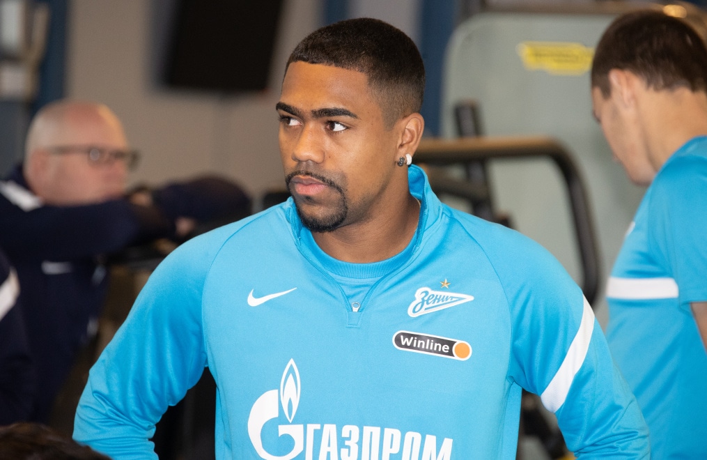Тренировка «Зенита» перед матчем с «Рубином»