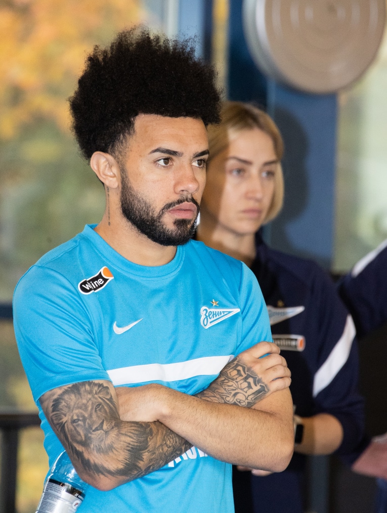 Тренировка «Зенита» перед матчем с «Рубином»