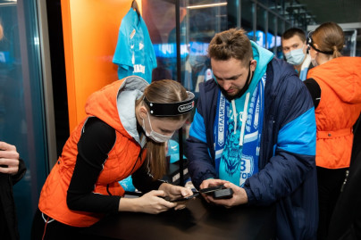 Фан-променад перед матчем «Зенит» — «Нижний Новгород»