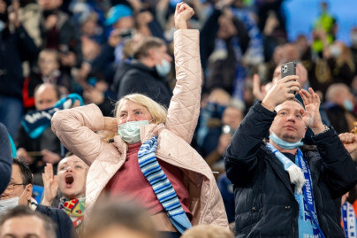 Болельщики на матче «Зенит» — «Ростов»