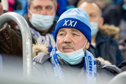 Болельщики на матче «Зенит» — «Ростов»