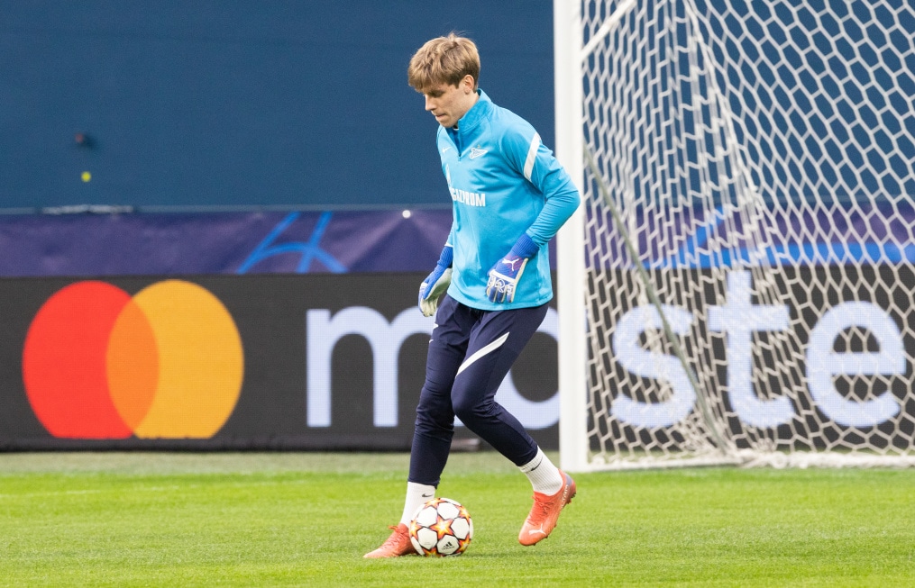 Тренировка «Зенита» перед матчем с «Челси»