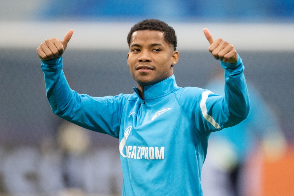 Тренировка «Зенита» перед матчем с «Челси»