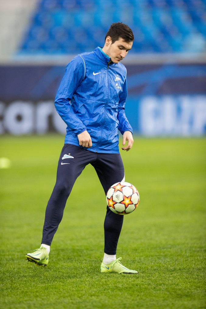 Тренировка «Зенита» перед матчем с «Челси»