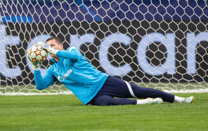 Тренировка «Зенита» перед матчем с «Челси»