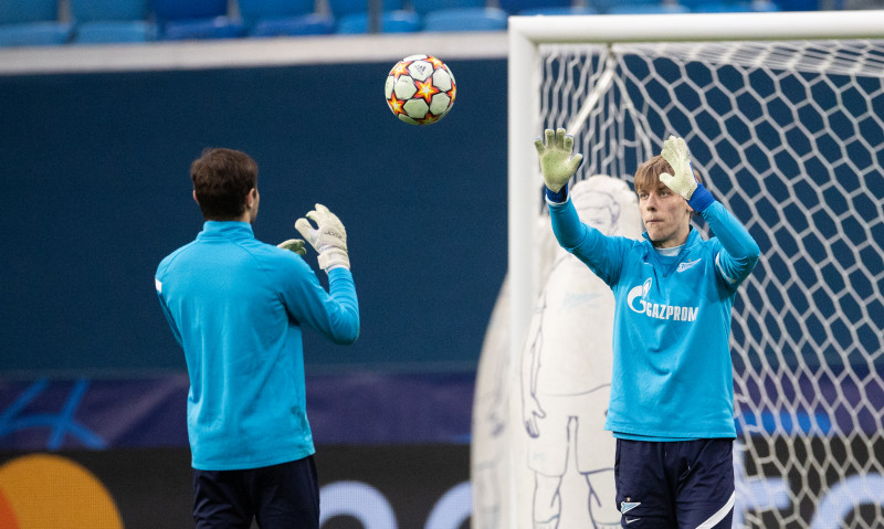 Тренировка «Зенита» перед матчем с «Челси»