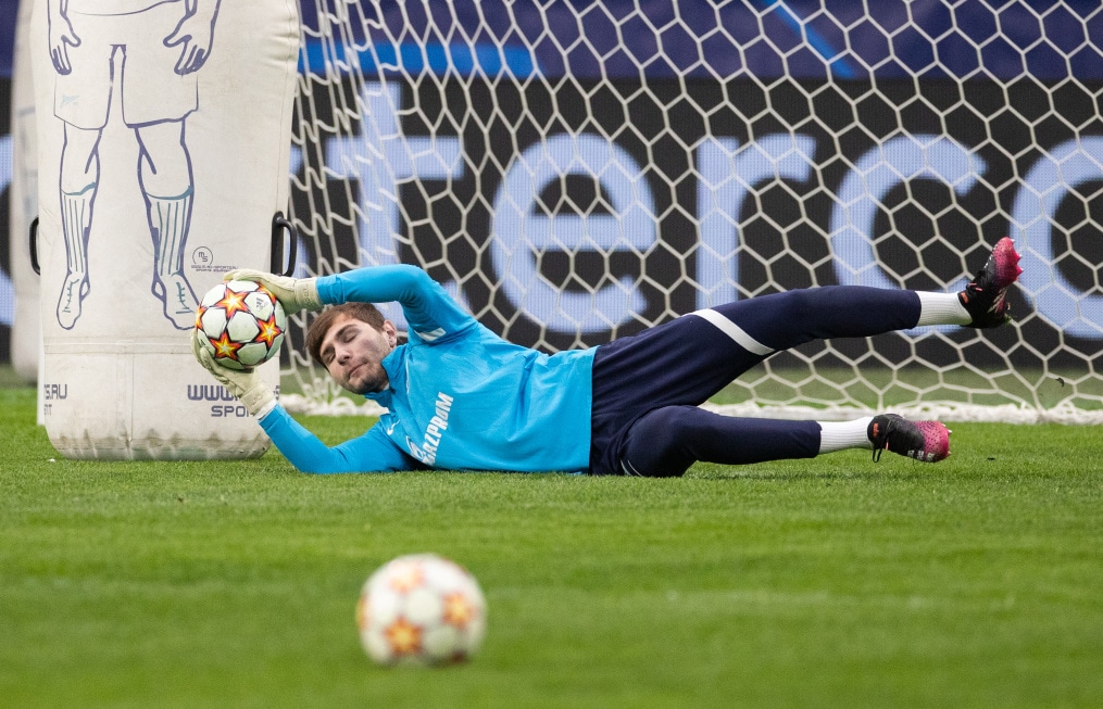 Тренировка «Зенита» перед матчем с «Челси»