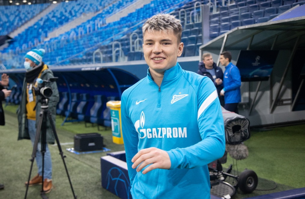 Тренировка «Зенита» перед матчем с «Челси»