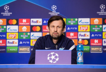 Пресс-конференция «Зенита» перед матчем с «Челси»