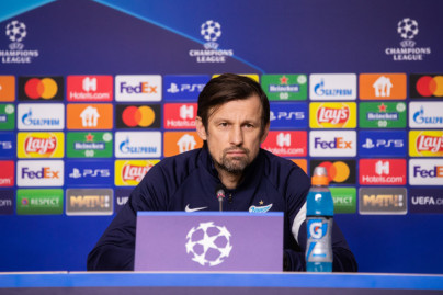 Пресс-конференция «Зенита» перед матчем с «Челси»