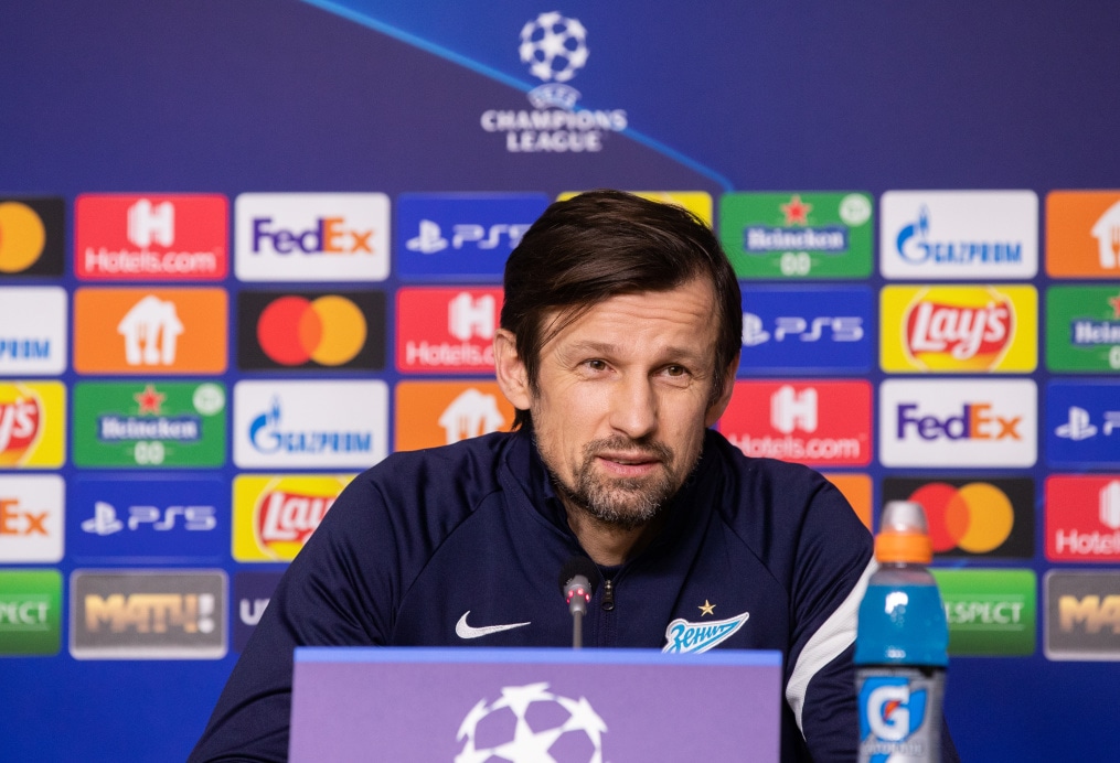 Пресс-конференция «Зенита» перед матчем с «Челси»