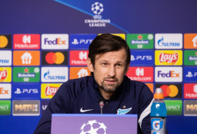 Пресс-конференция «Зенита» перед матчем с «Челси»